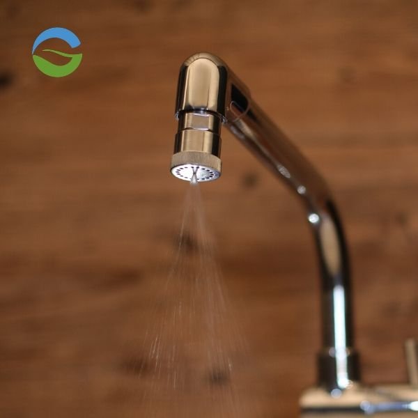 Dual flow brass nozzle